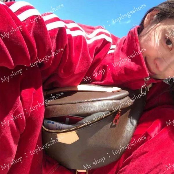 

luxurys designer waist bag fashion 2021 handbags purses messenger crossbody bags good quality womens mens brown brand real genuine leather f