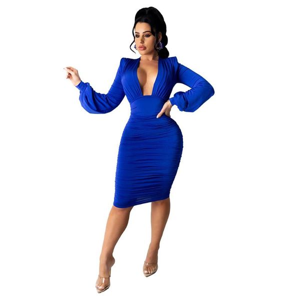 

casual dresses women dress with solid color package hips sa818, Black;gray