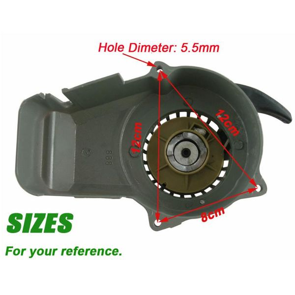 

pedals tdpro alloy pull start starter for mini dirt atv quad ds 50cc 49cc 2 stroke pocket bike parts