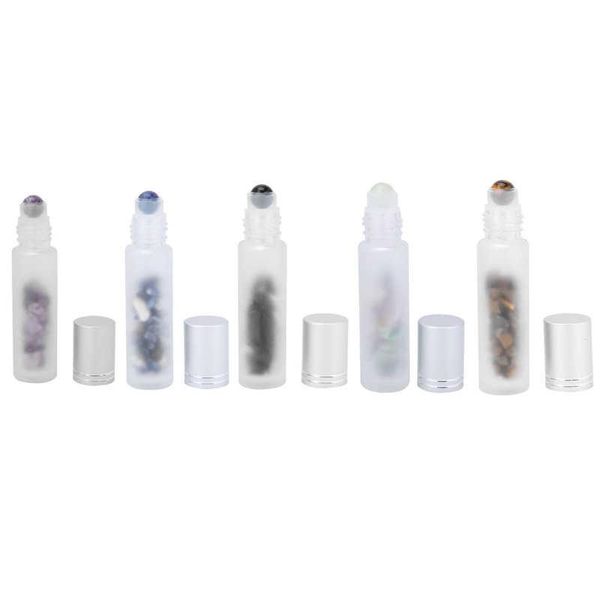 

storage bottles & jars container makeup professional frosted essential oil roller bottle glass roll on for health care 10ml refillable