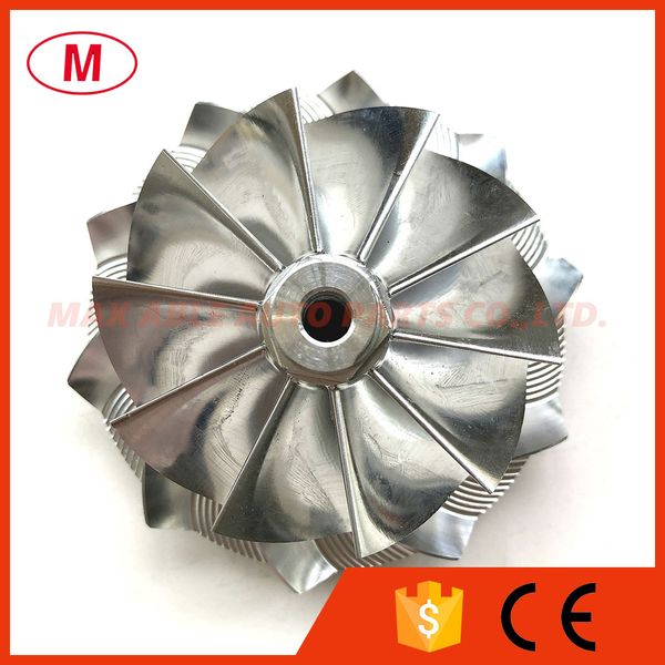 

gta4594 434335-0017 70.30/94.00mm 10+0 blades performance turbocharger aluminum 2618/milling/turbo billet compressor wheel for 702335-0001 c