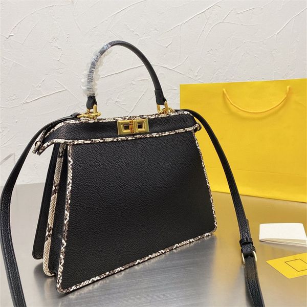 

litchi grain cowhide bag ff brand essentially handbag shoulder leather belt bags fashion lady large capacity tote designer luxury fanny pack