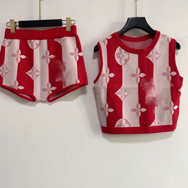 

2021 o neck sleeveless coat two piece dress and for womens fashion print and shorts 2 pieces sets 0321-9, White