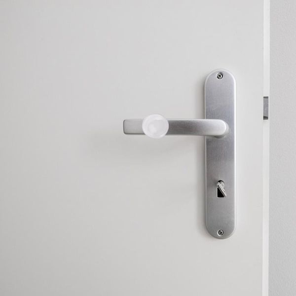 

door catches & closers 6pcs ser wall protector rubber handle sers (transparent)