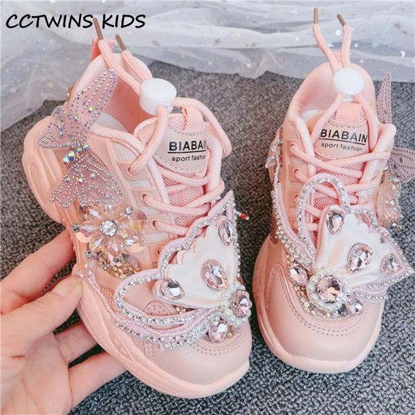 

athletic & outdoor kids sneakers 2021 summer boys girls fashion casual running sports sock shoes breathable children soft sole rhinestone fl, Black