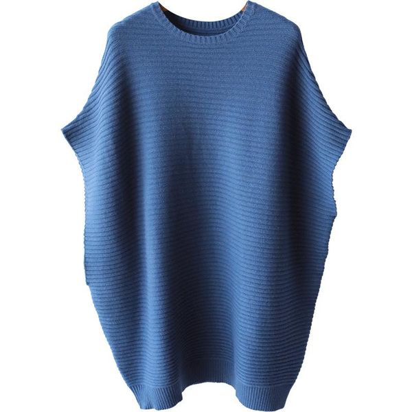 

maternity dresses pregnant women sweater medium length thickened pullover wool dress loose knit oversized, White