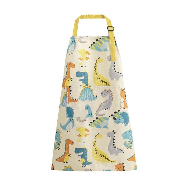 

aprons kid's anti-fouling apron studio waist painting drawing clothes baby kindergarten kids eating smock