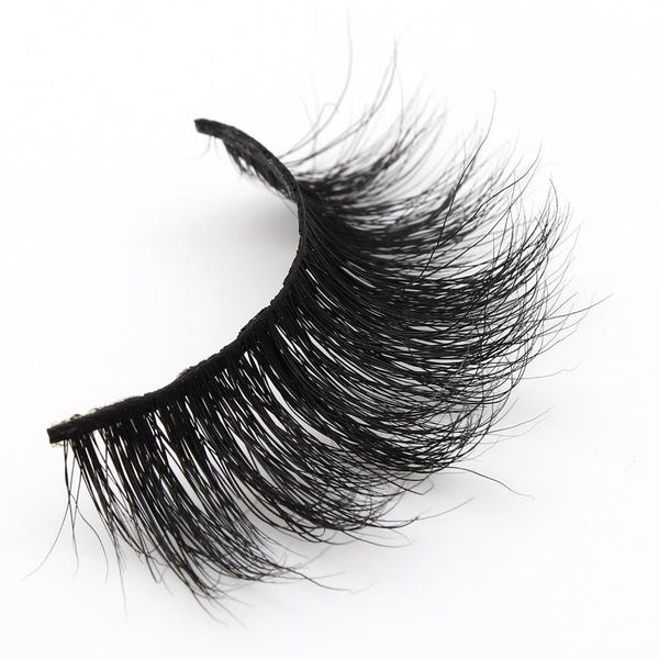 

false eyelashes 25mm mink makeup lashes extension 3d thick wispies fluffy eyelash