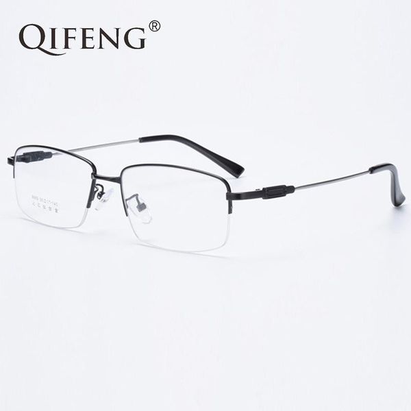 

fashion sunglasses frames memory spectacle frame eyeglasses men computer optical prescription clear lens eye glasses for male eyewear qf192, Black