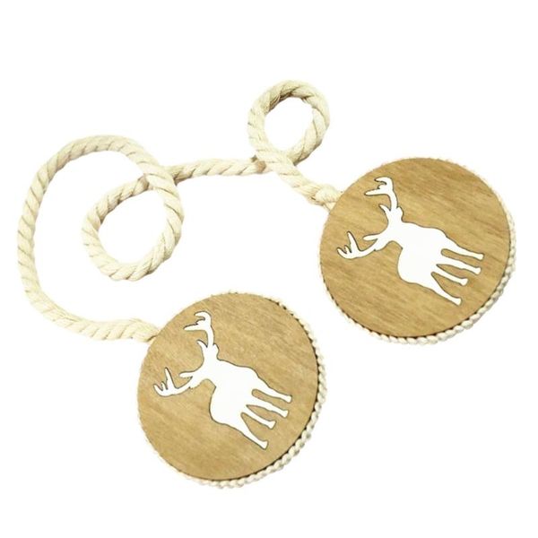 

pc lovely elk curtain rope drilling magnetic buckle (khaki) other home decor
