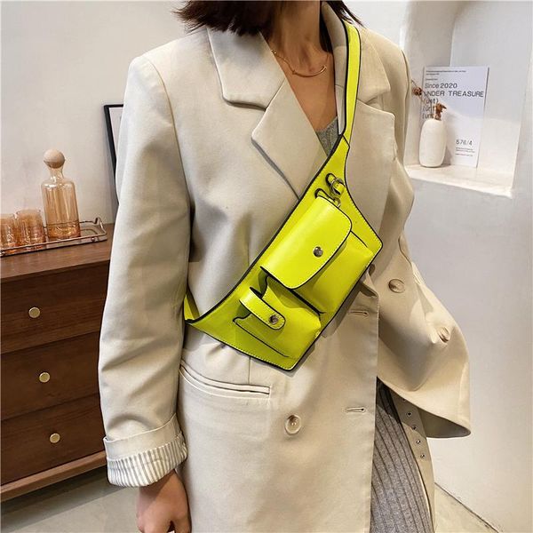 

colorful waist bag women's 2021 summer fashion messenger casual all-match shoulder bags