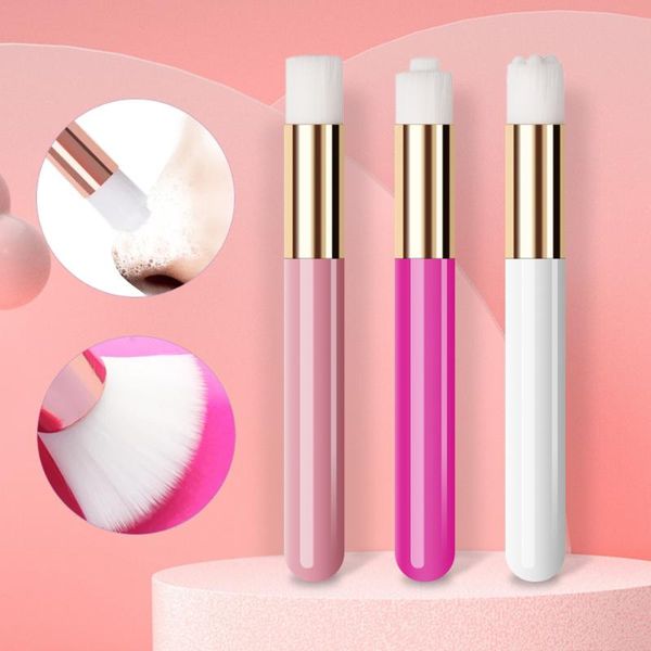 

false eyelashes come 3 colors eyelash cleaning brushes face shampoo brush eyebrow nose washing clean extension makeup tools