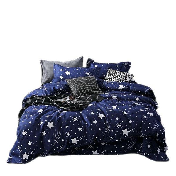 

bedding sets star duvet cover pillowcase full king  twin size set for home