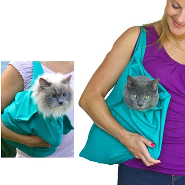 

cat carriers,crates & houses foldable carrier bag outdoor travel handbag pouch mesh single shoulder sling comfort tote