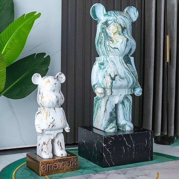 

net red light luxury floor violent bear ornaments super large living room tv cabinet modern simple decoration gifts