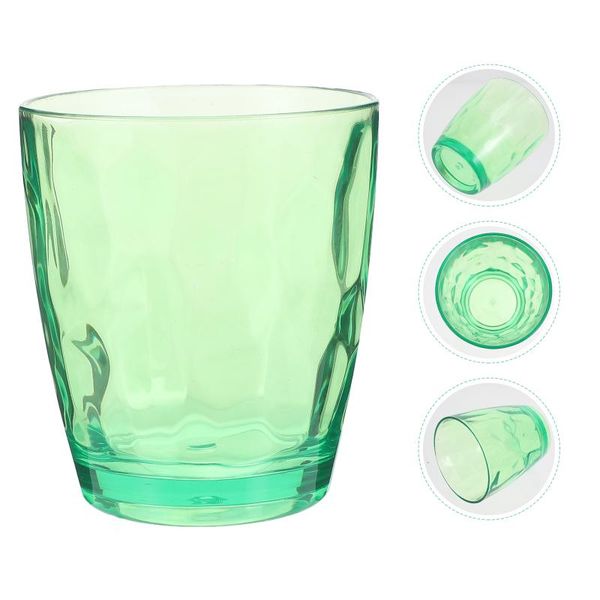 

cups & saucers 1pc transparent acrylic cup tea multipurpose water mug