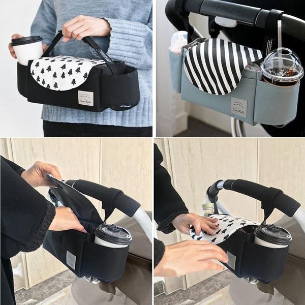 

diaper bags universal baby mummy bag multifunction carriage pram cup holder accessories
