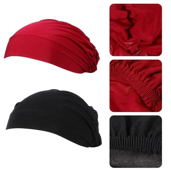 

shower caps 2pcs elegant hair bonnet elastic night sleeping cap loss hat