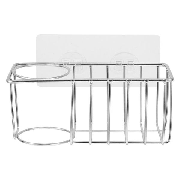 

1pc sponge storage basket water draining rack bathroom sink organizer kitchen & organization