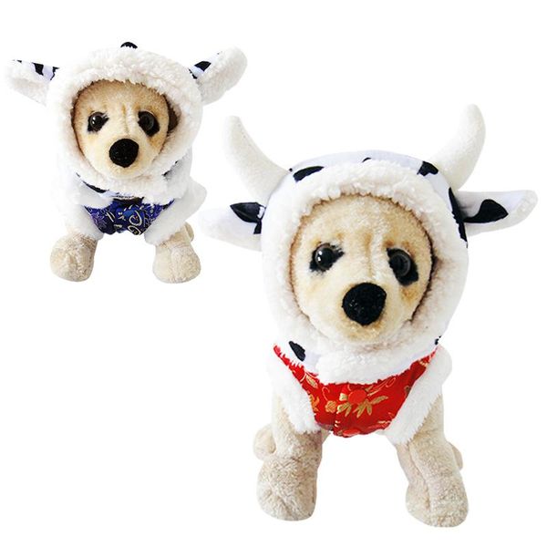 

pet dog cat winter cartoons warm hats for small dogs dairy cow/zebra funny cap hat headdress costumes cosplay apparel