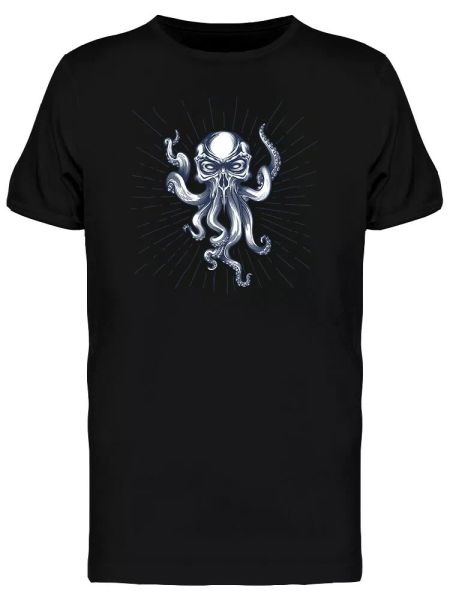 

fantasy squid creature men's tee -image by shutterstock, White;black