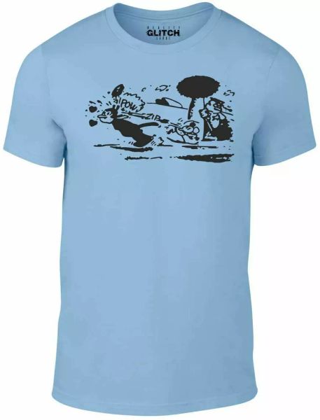 

krazy kat t-shirt - inspired by pulp fiction funny t shirt cat fashion joke, White;black