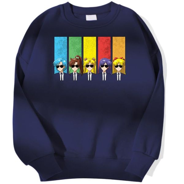 

women's hoodies & sweatshirts two lemons cartoons print pullover loose woman sweatshirt creative casual funny hoody cute oversized fema, Black