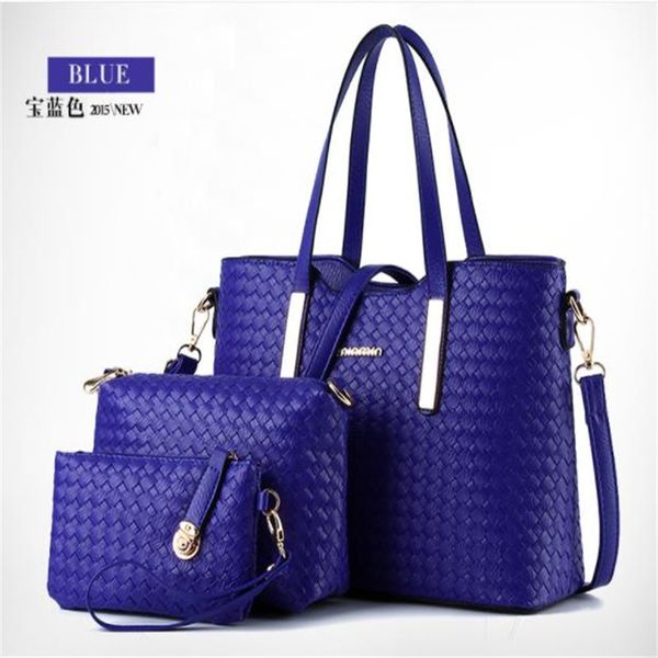 

2021 three-piece suit fashion bags handbags leather shoulder bag main designer composite clutchbag purse totes large capacity simple shoppin