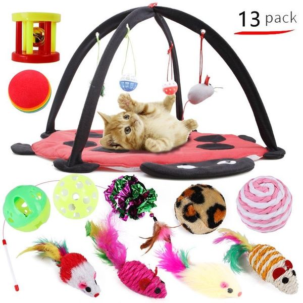 

sets cat combination toy set variety toys pet products