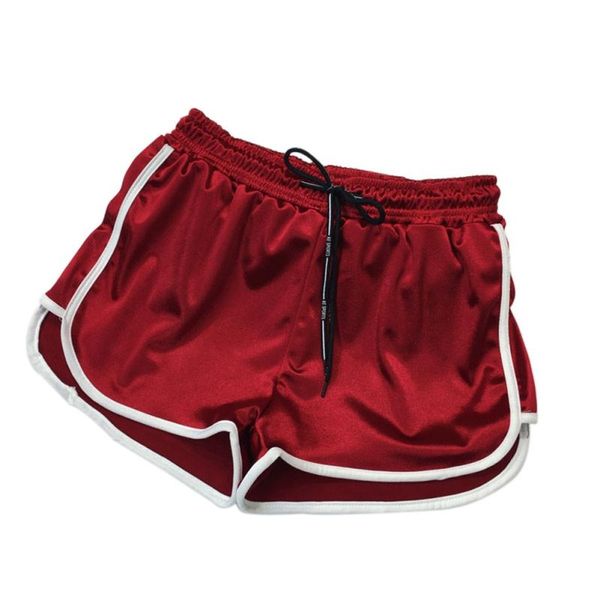 

women's shorts summer loose large size beach workout fitness rk, White;black