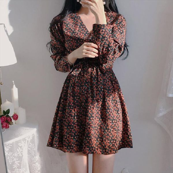 

flower print summer evening women dresses long vintage oversize short sleeve beach robe vestido prom, Black;gray