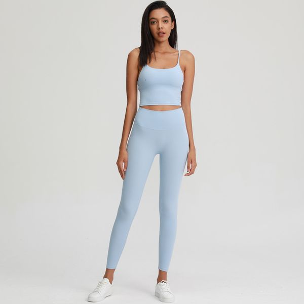 

yoga hairless waist nude high women's fitness suit back sports bra peach hips, Gray