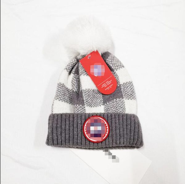 

design man cool fashion hats woman knitting warm classic cap brand knitted hat 8 colors, Blue;gray