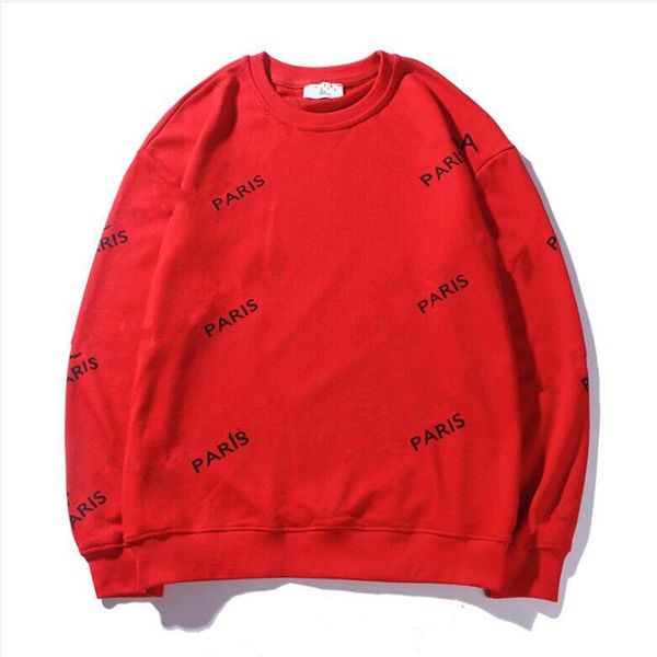 

mens womens designers hoodies fashion men hoodie long sleeve hooded pullover clothes sudadera sweatshirts jumpers balanciaga couple clothing, Black