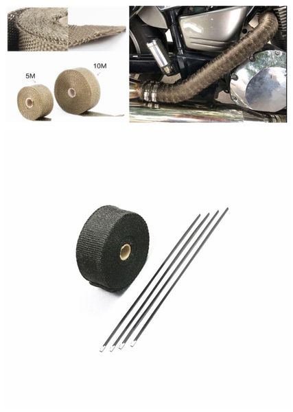 

exhaust pipe motorcycle cover protective with banana cloth modified heat for