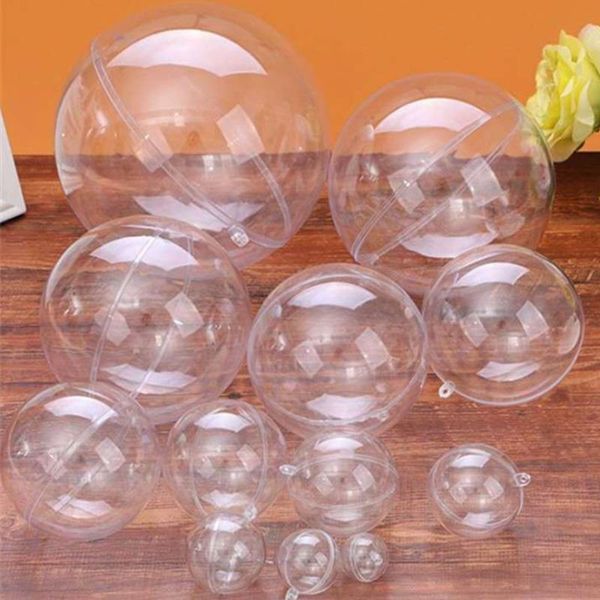 

party decoration 40pcs/20pair christmas ball decorationsr decorations decorationsrtransparent tree hanging wedding