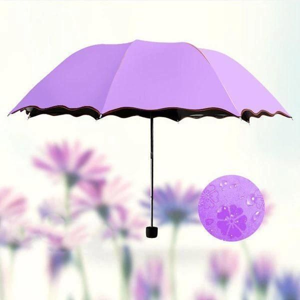 

umbrellas flowering color changing umbrella