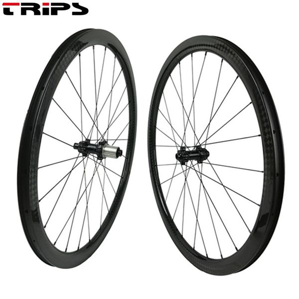 

bike wheels super light road disc brake carbon 50mm tubeless 700c cyclocross gravel wheelset 25mm width center lock wheel