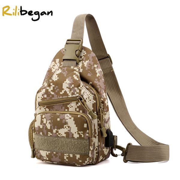 

men large capacity tactical oxford army outdoor camouflage hiking backpack