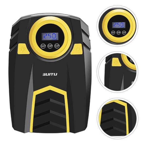

bike pumps portable vehicle-mounted air inflatable pump durable digital