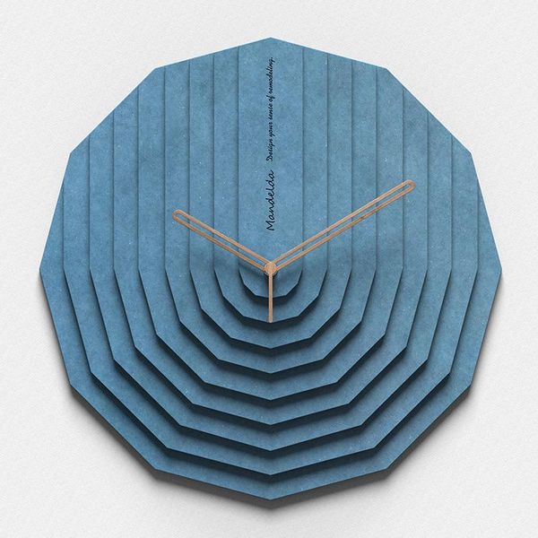 

wall clocks nordic simple clock living room modern personality silent creative mute unique reloj pared home decor eb50wc