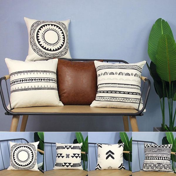 

pillow case ly cotton printed moroccan style cushion cover car sofa