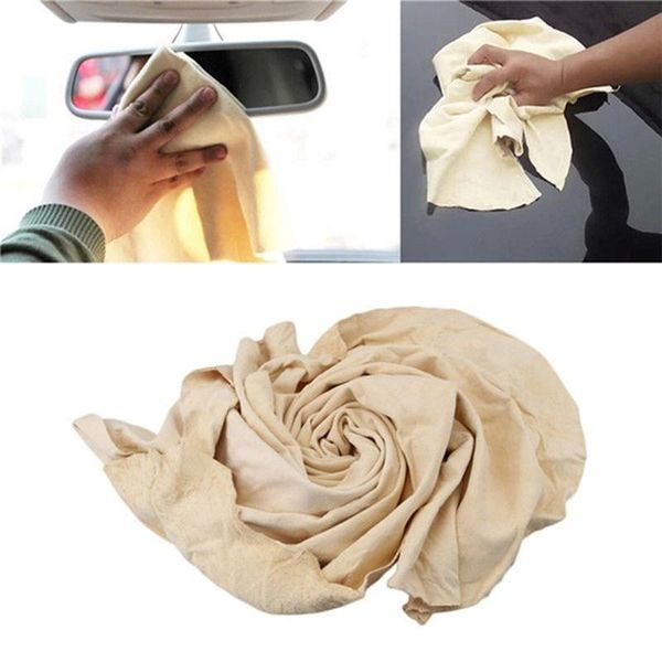

car sponge natural chamois leather washing towels super absorbent cleaning drying cloth quick dry wash towel