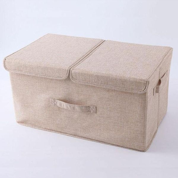 

clothing & wardrobe storage anti- double cover foldable box organizers large handles great for toys clothes blankets organizaor