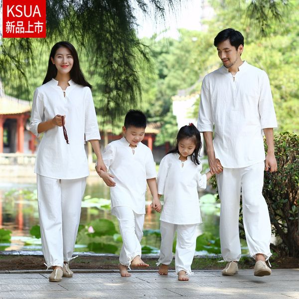 

relaxed cotton hemp kangsuya's yoga master meditation outdoor taiji jugong tea suit, Gray