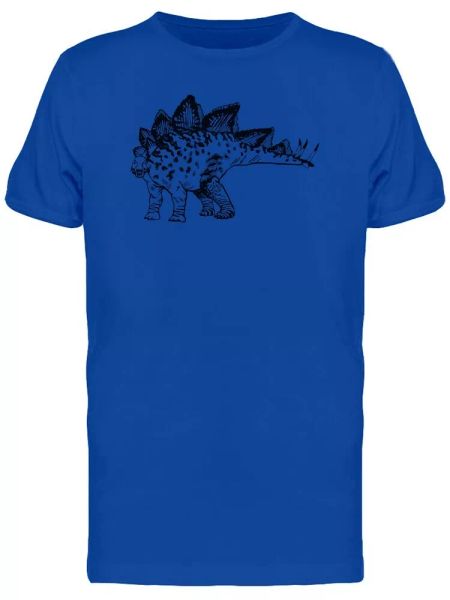 

Stegosaurus B&W Tee Men's -Image by Shutterstock, White;black