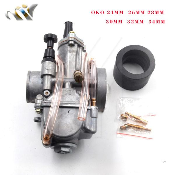 

26 28 30 32 34 oko24 pwk carb. racing carburetor scooter jog dio kr150 rtl250 cr80 cr85r cr125 nsr50 nsr80 dt100 125 175 motorcycle fuel sys