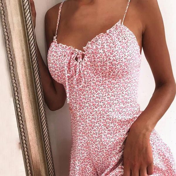 

summer v neck elegant women dresses floral print mini off shoulder ruffle party femme backless a line, Black;gray