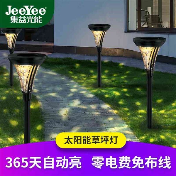 

solar outdoor led villa garden courtyard european waterproof lawn lamp