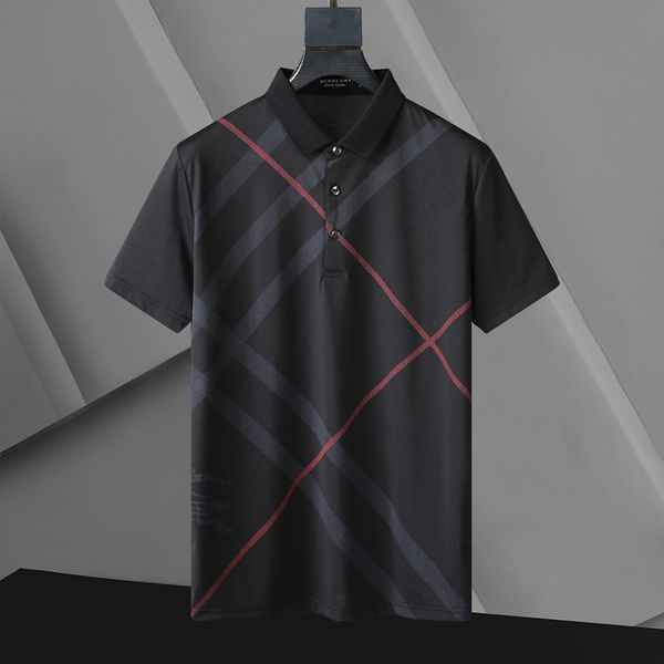 

new summer brand striped embroidery mens designer polo shirts with short sleeve casual fashions men clothing, White;black